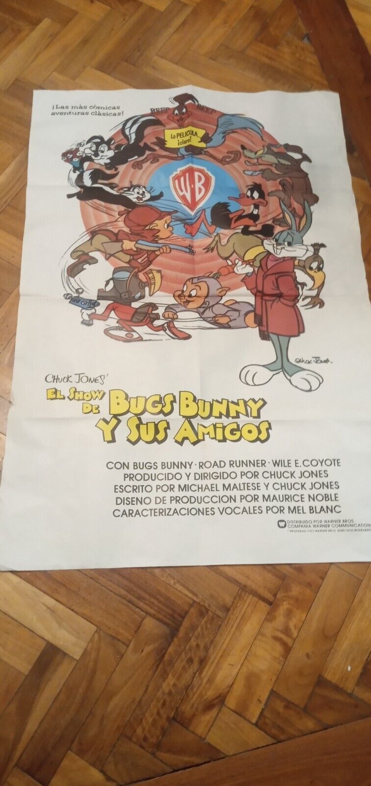 Bugs Bunny And Friends - Afiche Cine Original Movie Poster LOOK 