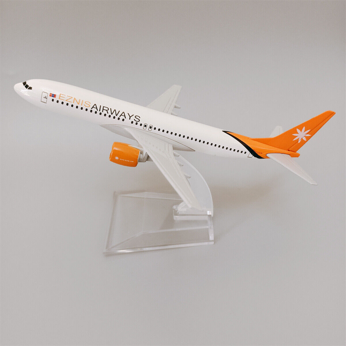 16cm Mongolian EZNIS Airways B777 Airlines Airplane Model Plane Aircraft Alloy
