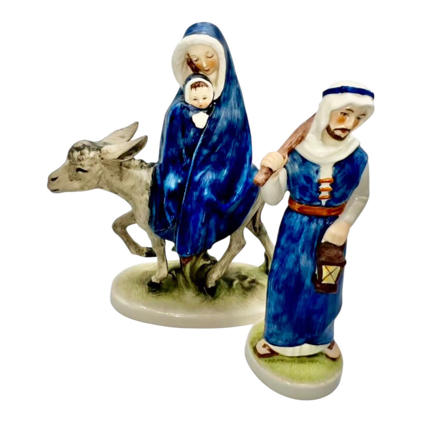 Goebel Flight into Egypt Mary With Jesus  & St Joseph -405 A/B Figurines Germany