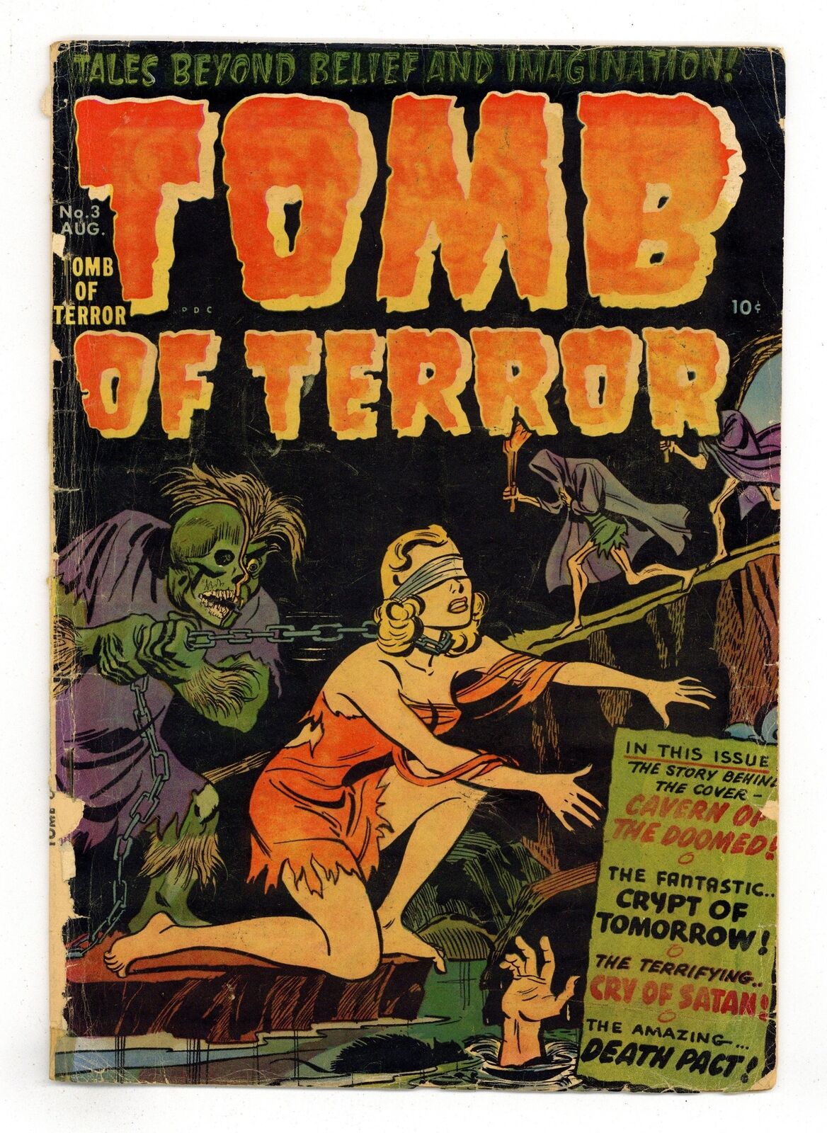 Tomb of Terror #3 PR 0.5 1952