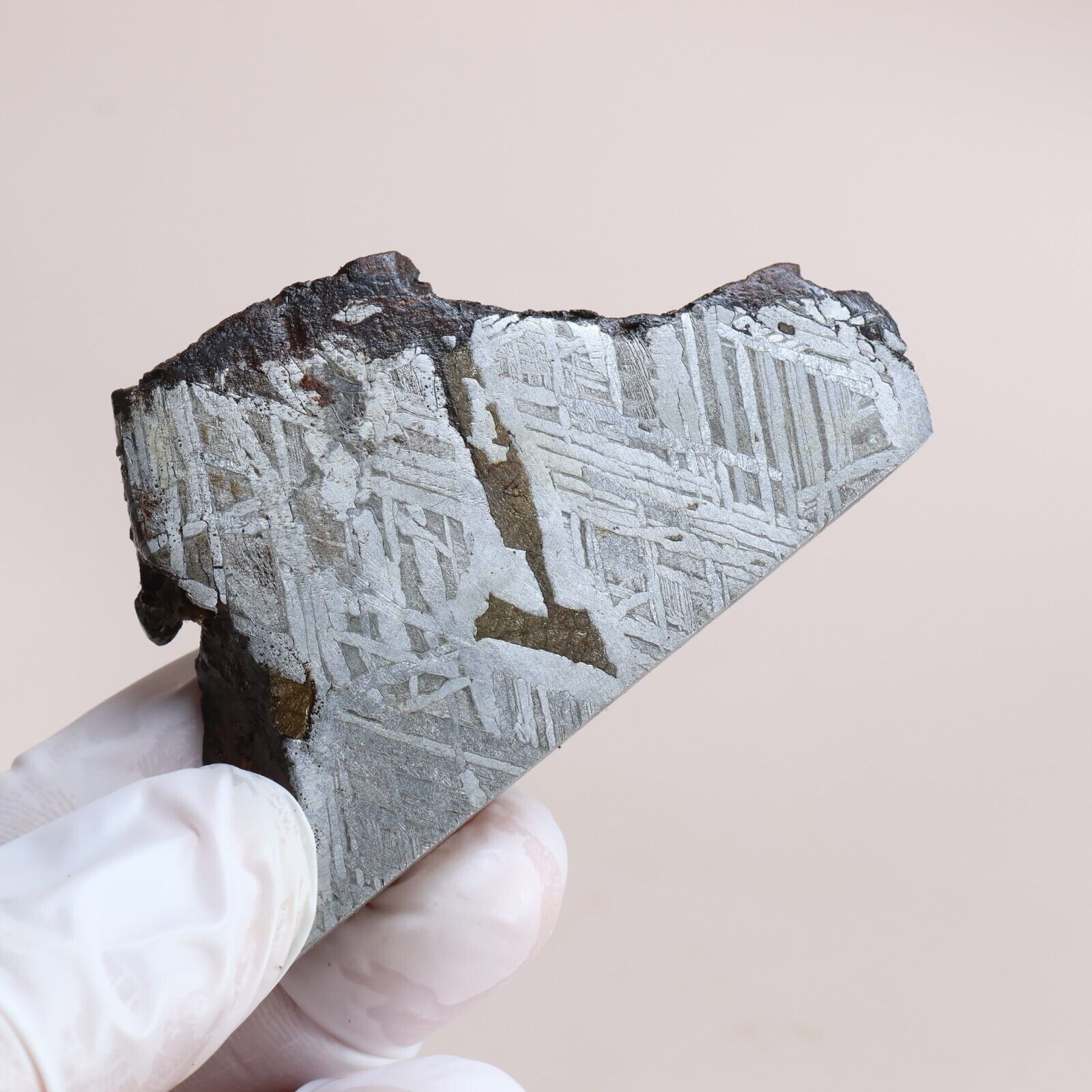120g Muonionalusta meteorite,Natural meteorite slices,Collectibles,gift L117