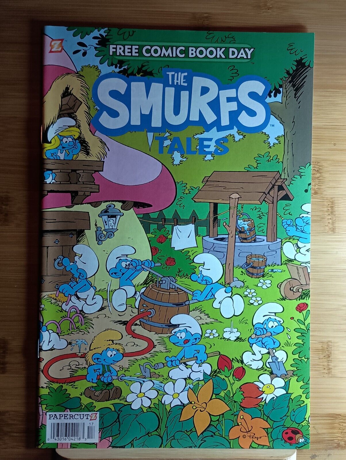 UNSTAMPED 2021 FCBD Smurfs Tales 17 Promotional Giveaway  Comic Bk