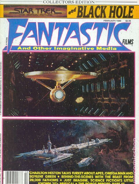Fantastic Films #14 FN 6.0 1980 Stock Image