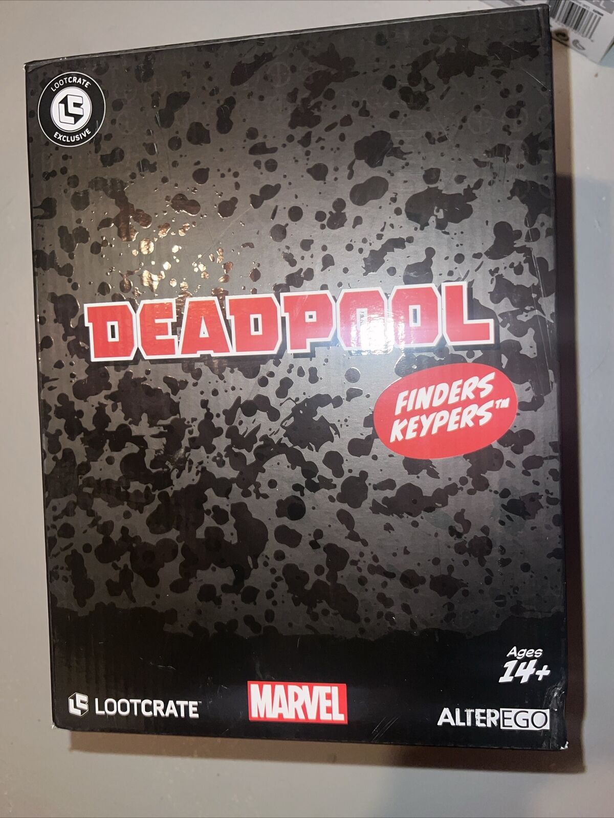 DEADPOOL Finder\'s Keepers Loot Crate Exclusive Alter Ego Marvel
