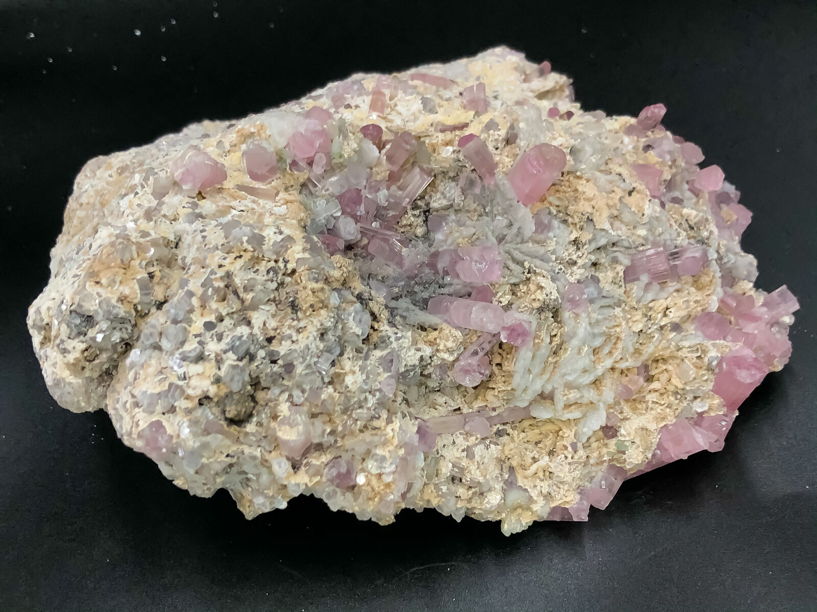 Natural Pink Tourmaline Afghanistan Specimen Minerals Collection