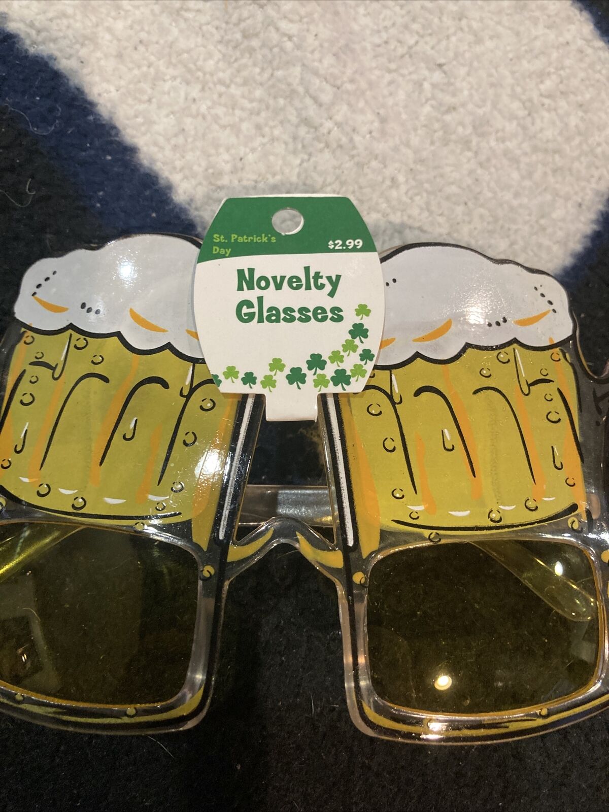 St Patricks Day Novelty Glasses Beer Goggles