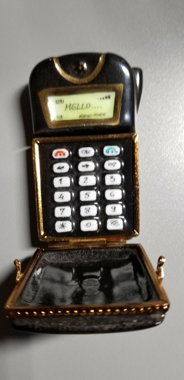 🔥 Rochard Limoges Flip Cell Phone Very Rare Collectable Ceramic 5G Telephone 🔥