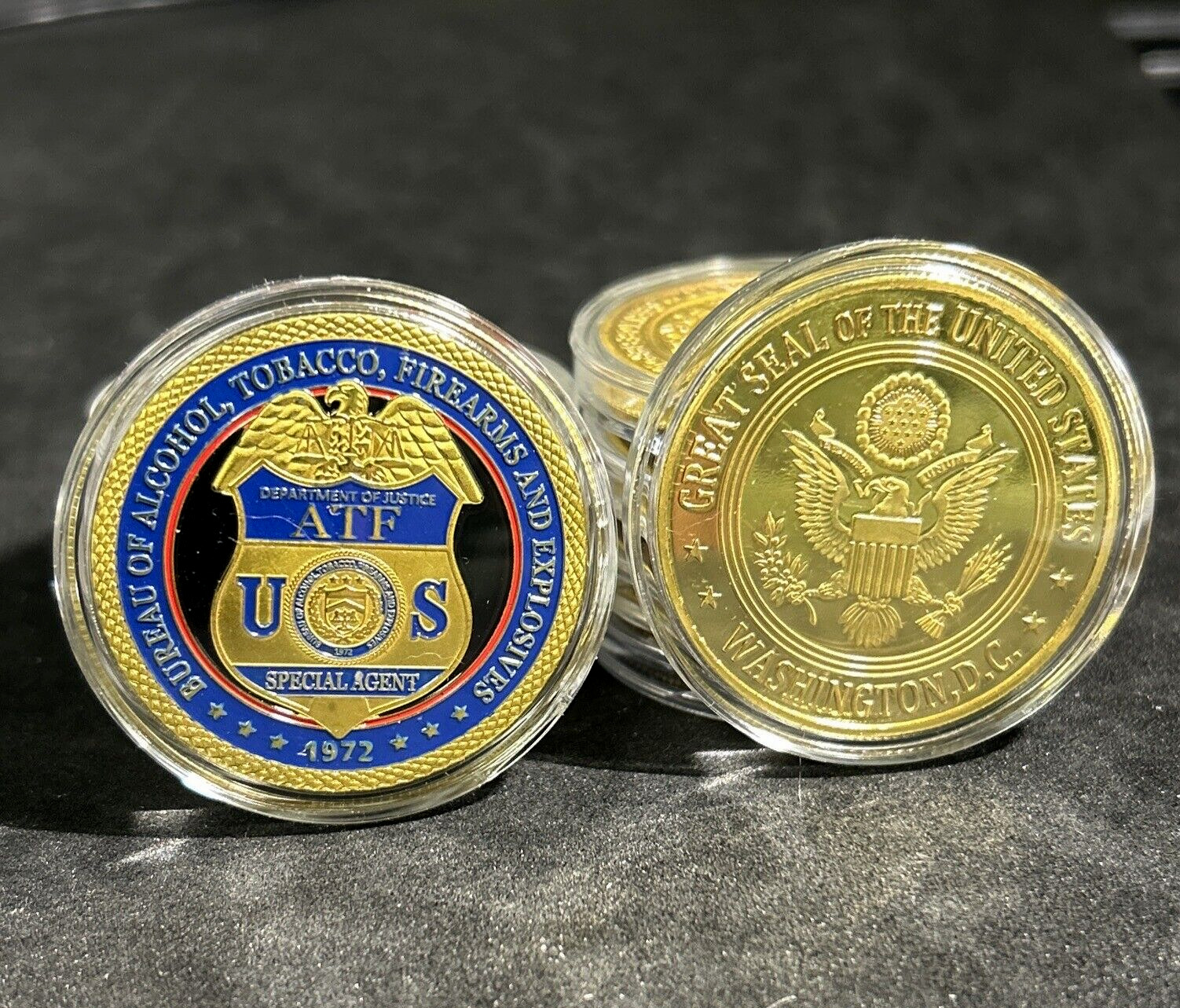 ATF BUREAU OF ALCOHOL TOBACCO & FIREARMS Challenge Coin New