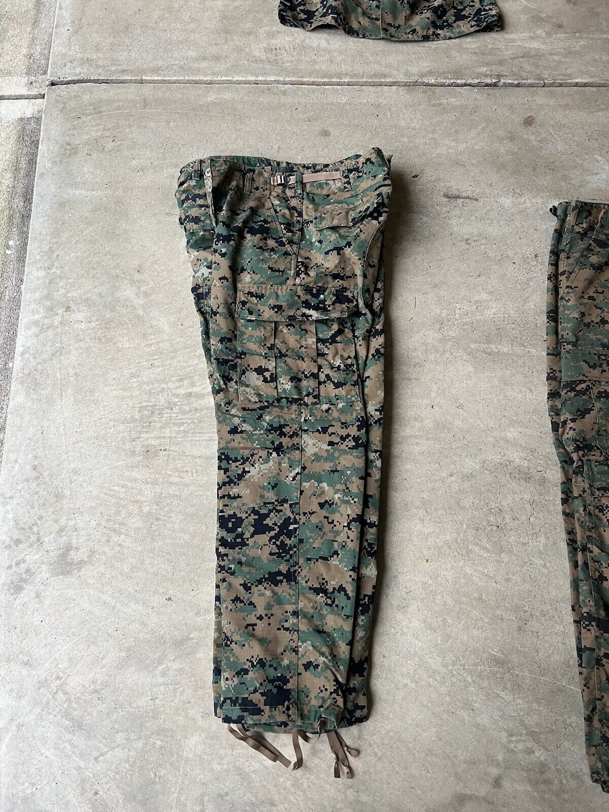 USMC Marine Corps Woodland Digital MARPAT Trousers Medium Regular BDU Pants MCCU