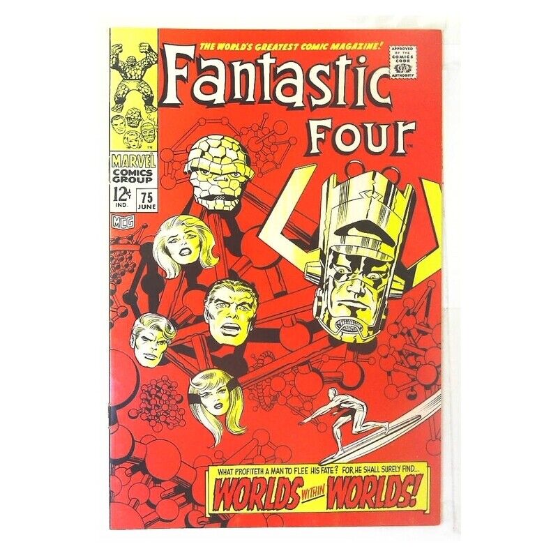 Fantastic Four (1961 series) #75 in Very Fine minus condition. Marvel comics [j.