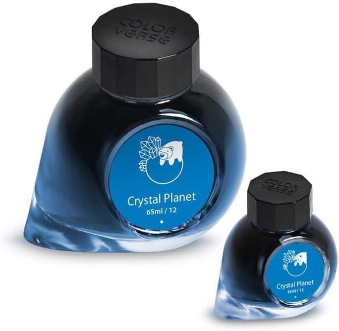 Colorverse Season 1 Spaceward: No.12 Crystal Planet Ink Set- 65ml & 15ml Bottles