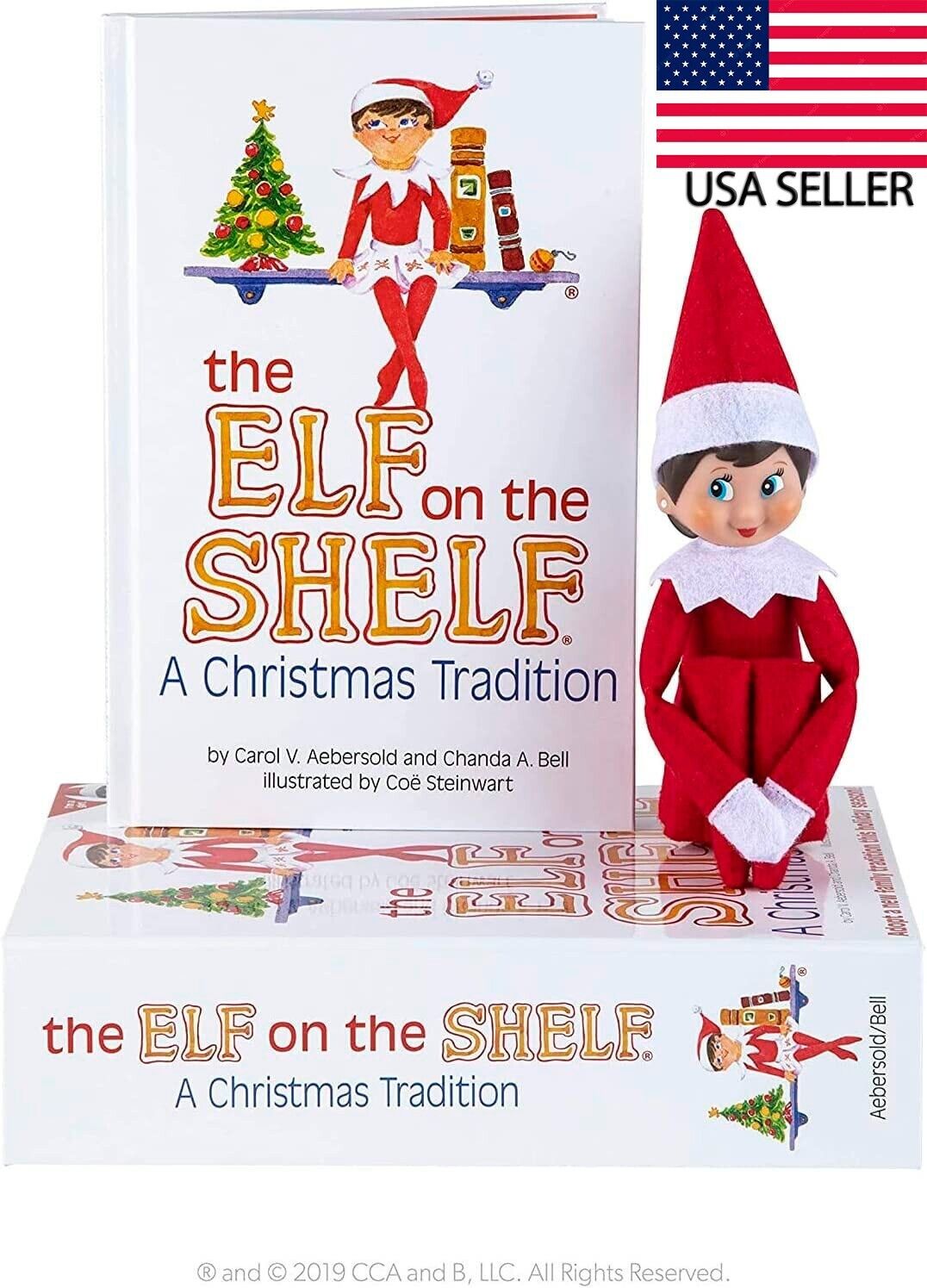 🎅🏻The Elf on the Shelf Girl Light Red and White