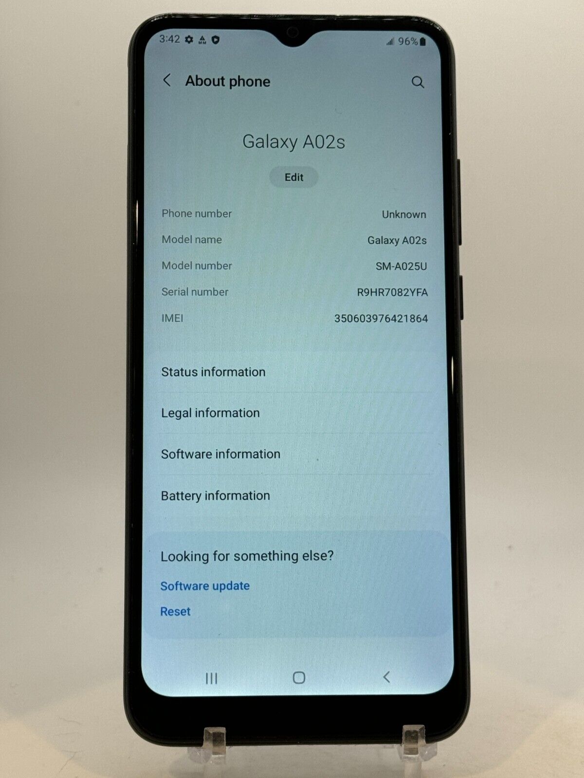 Samsung Galaxy A02s - Black - (Metro) - Smartphone - READ DESCRIPTION