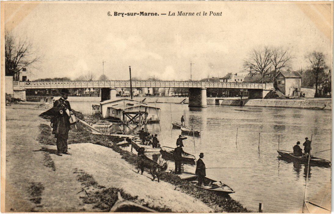 CPA Byr sur Marne La Marne et le Pont (1364310)