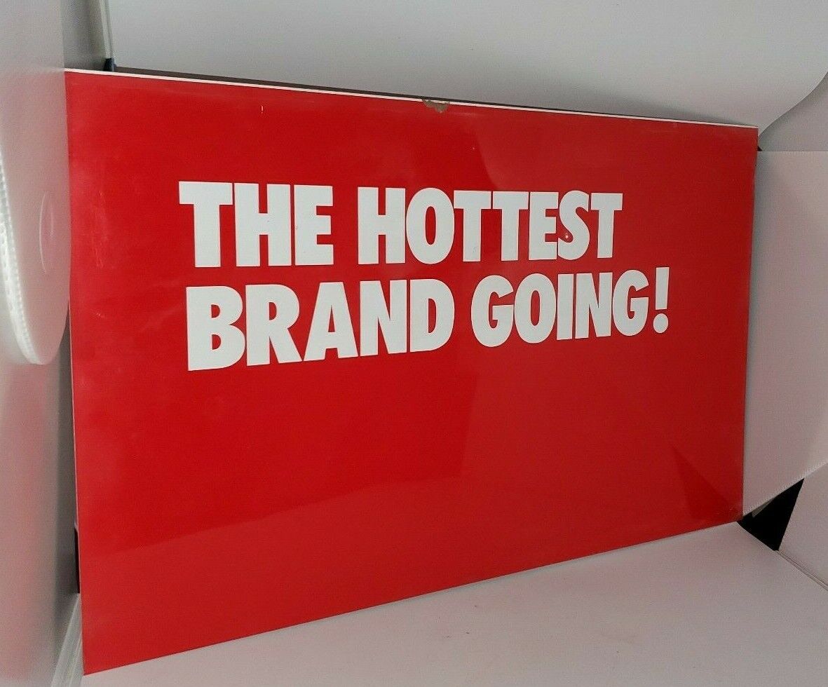 CONOCO Metal Gas Pump Topper insert Sign  Hottest Brand Going