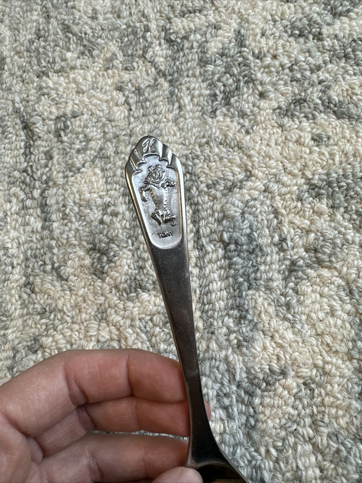 Kelloggs Tony The Tiger 19843 Stainless Steel Spoon 
