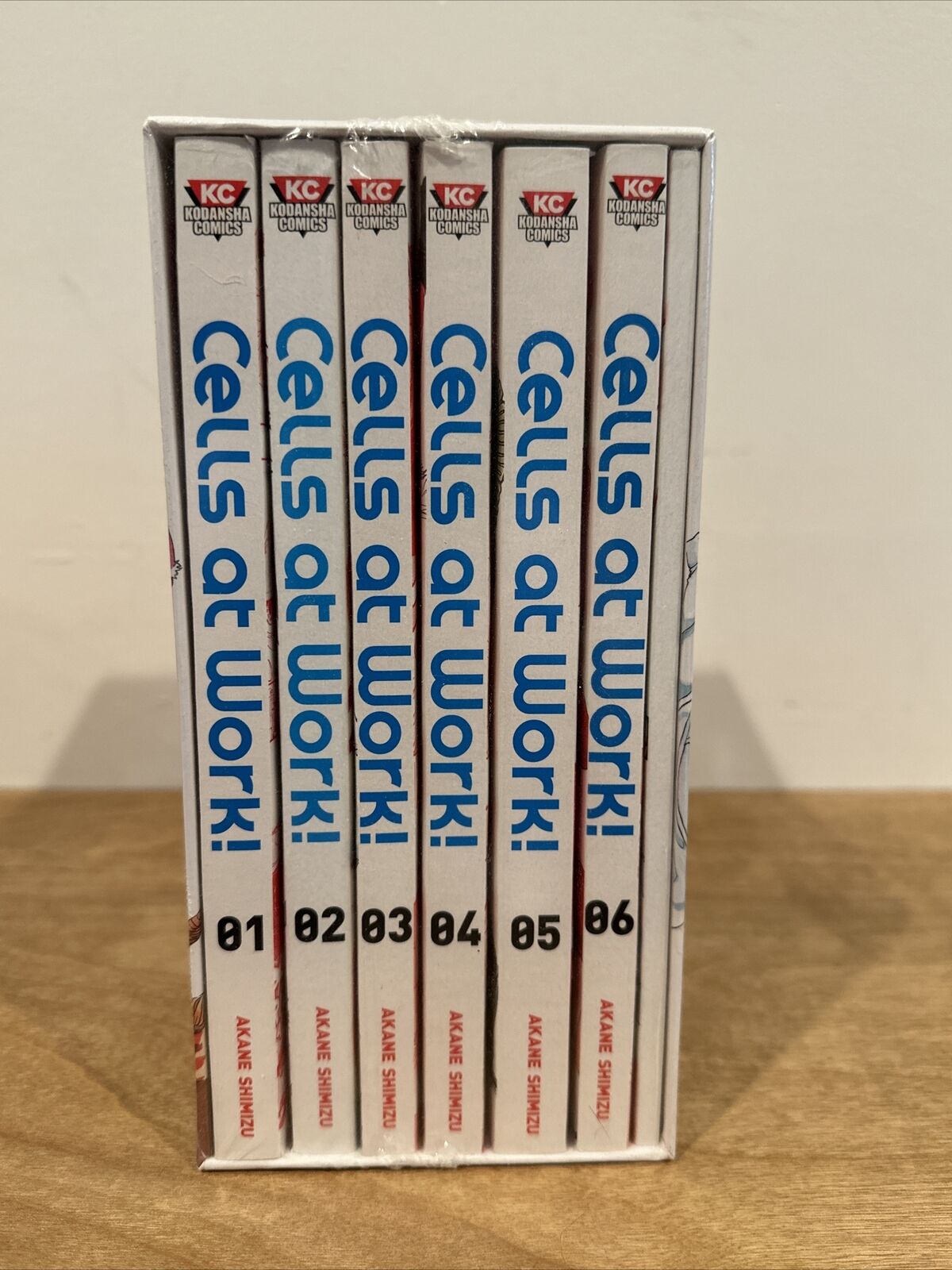 Cells at Work Vol 1-6 Complete English Manga Box Set - Brand New Akane Shimizu 