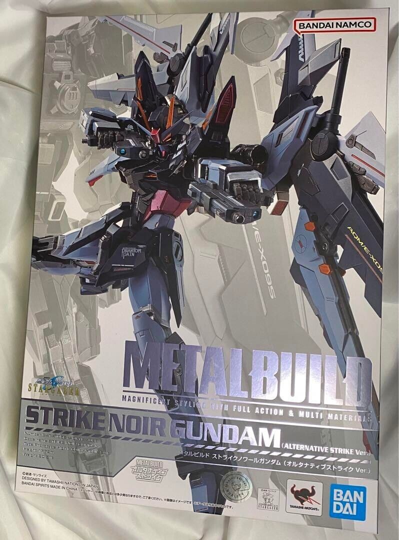 BANDAI Metal Build  Strike Noir Gundam Alternative Strike Ver New with Box Japan