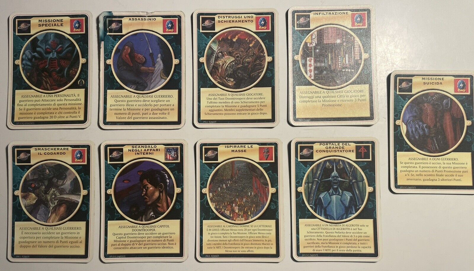 DOOMTROOPER Mutant Chronicles ITA - CHOOSE YOUR CARD FOR €2.5 ONE