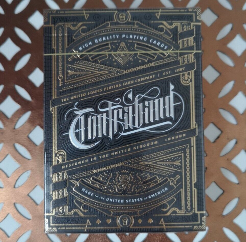 Contraband Playing Cards New & Sealed Theory11 USPCC Deck