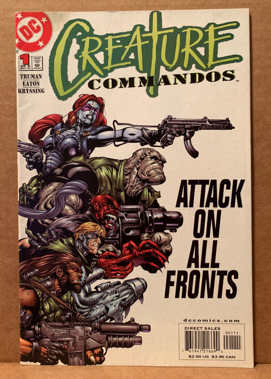 Creature Commandos #1 (2000, DC) 