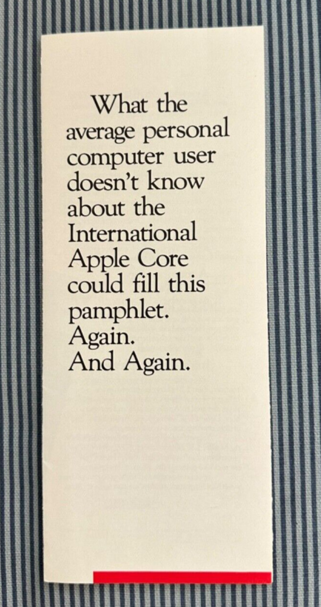 1984 International Apple Core \