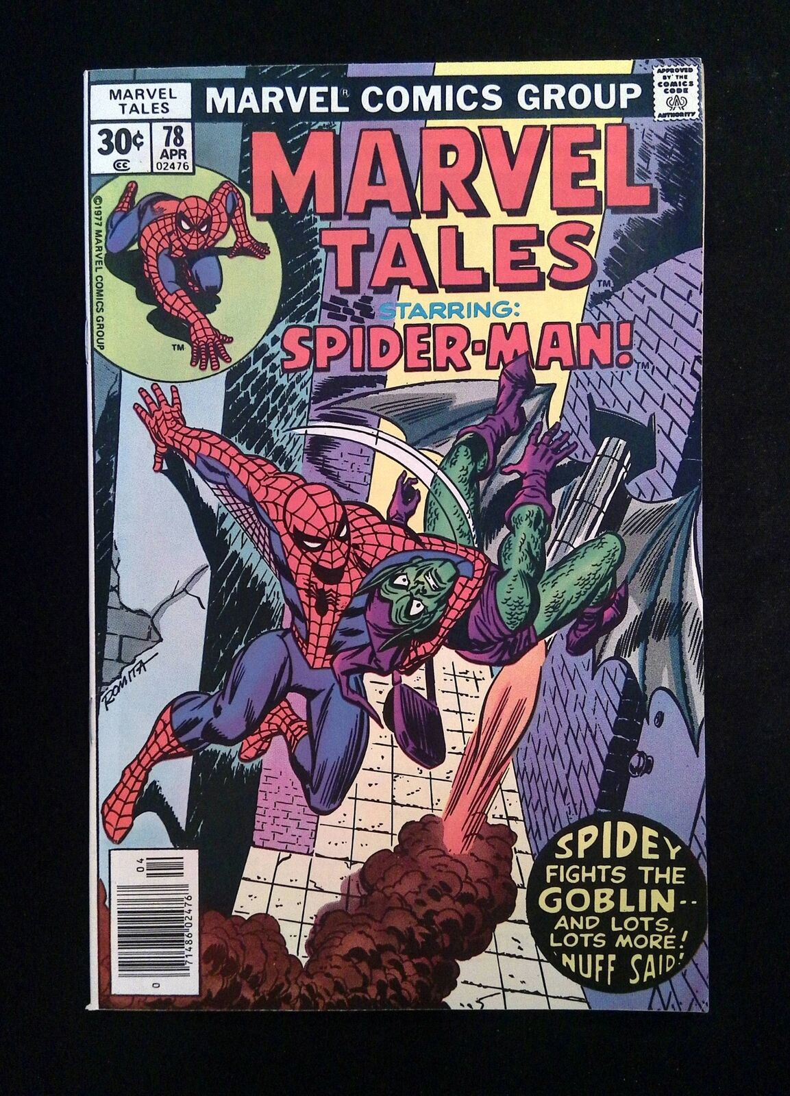 Marvel Tales #78  Marvel Comics 1977 VF+ Newsstand