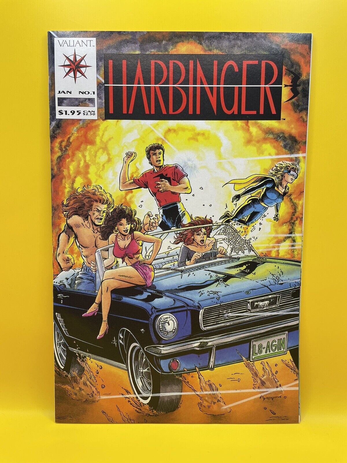 Harbinger #1 1992 9.8 Candidate 1st Appearance Valiant Comics With Coupon NM+
