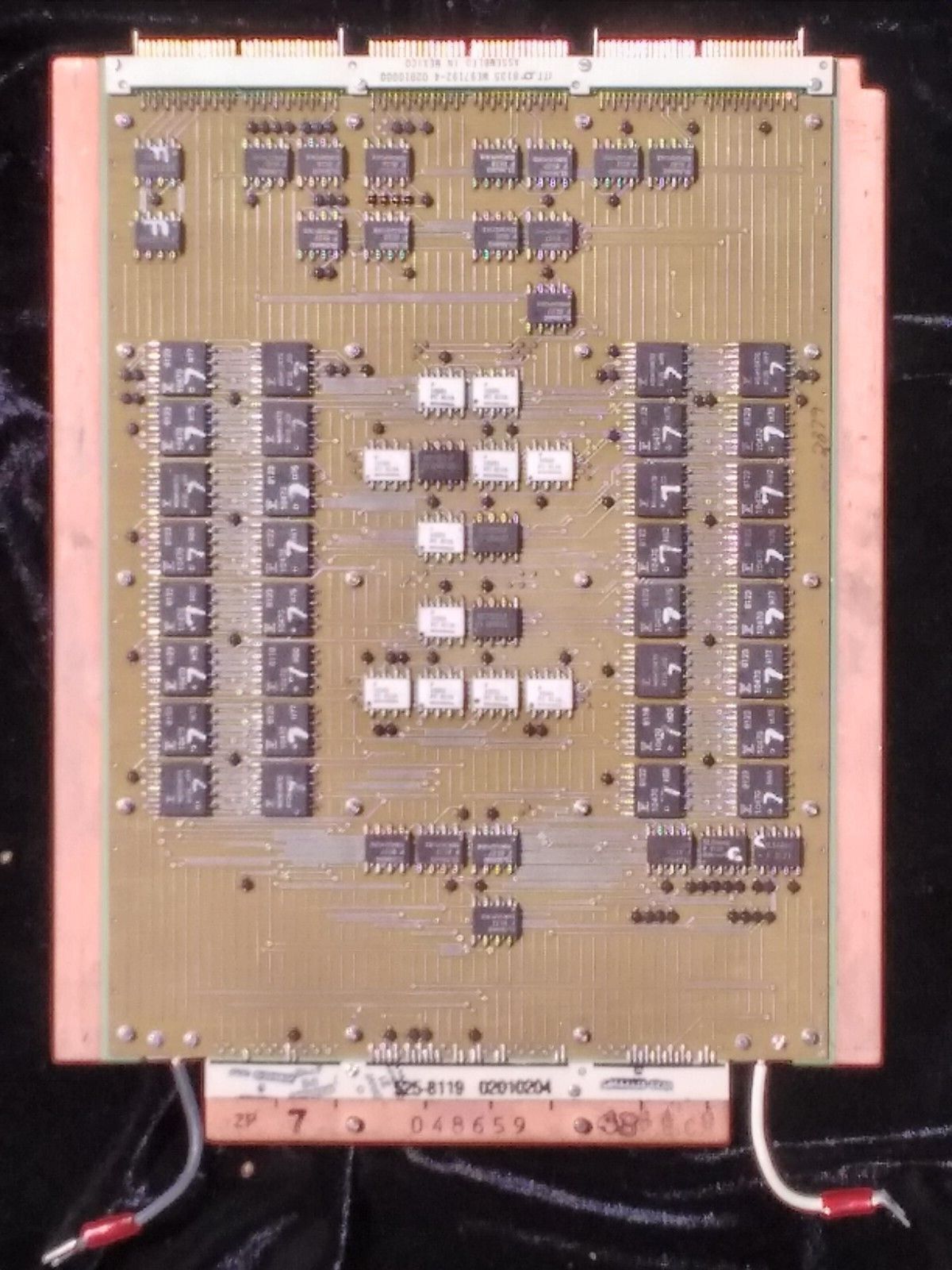 Cray-1 SuperComputer Board Memory ( Both Sides Double the Memory )