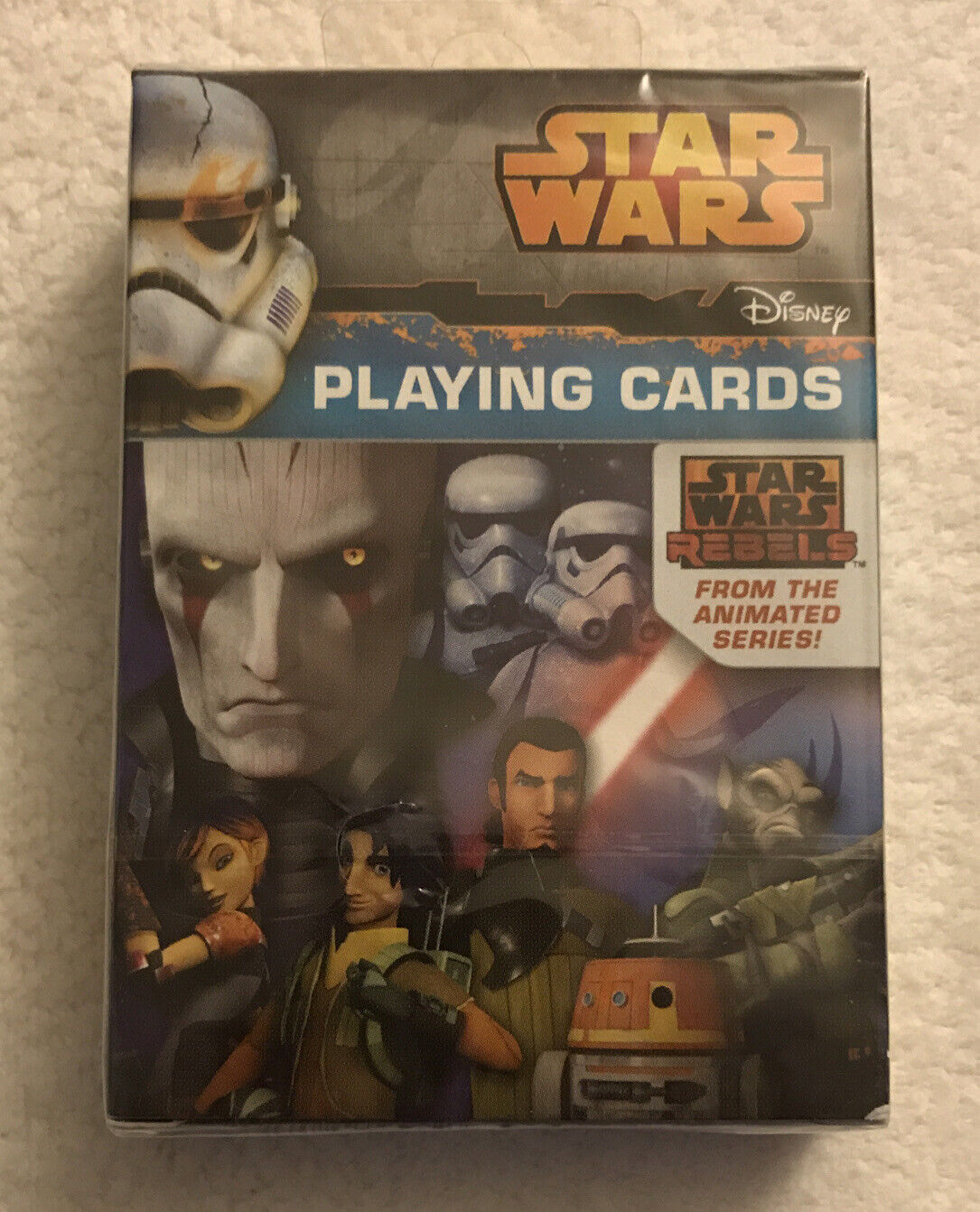 *NEW* Star Wars The Force Awakens Star Wars Rebels Playing Cards