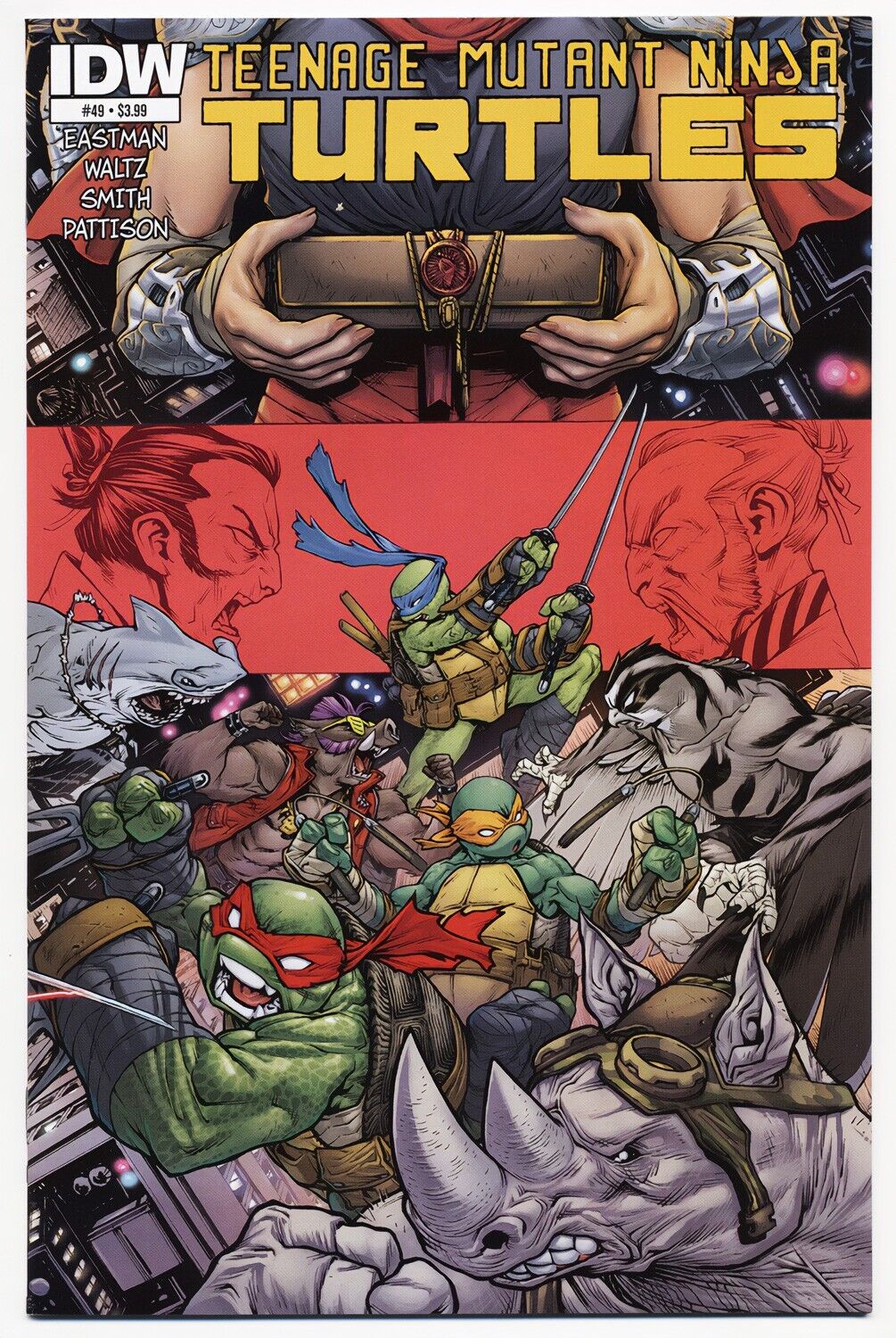 Teenage Mutant Ninja Turtles #49 (2015, IDW) High Grade Santolouco Cover A
