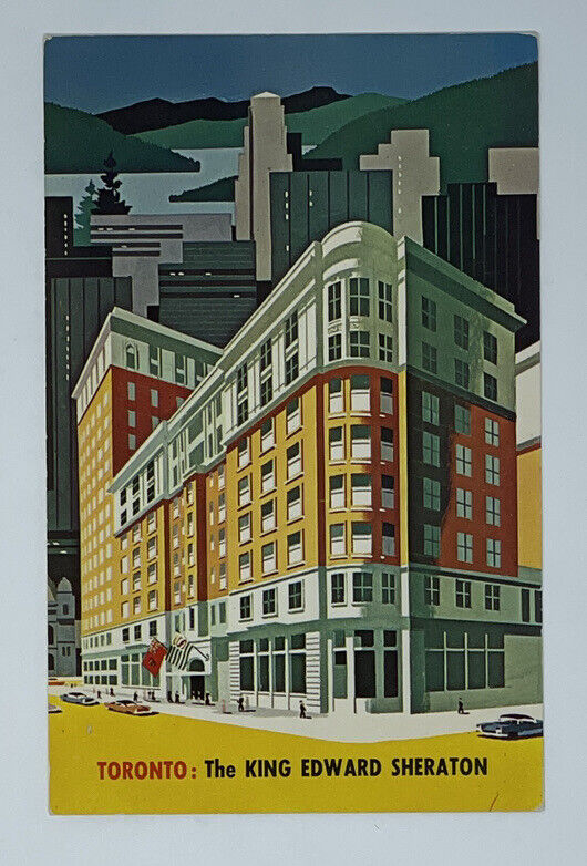 Unused Postcard The King Edward Sheraton Hotel Toronto Ontario Canada