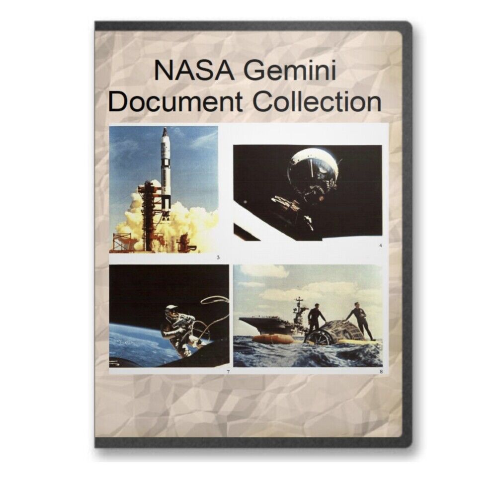 NASA Project Gemini Document Collection DVD - C665