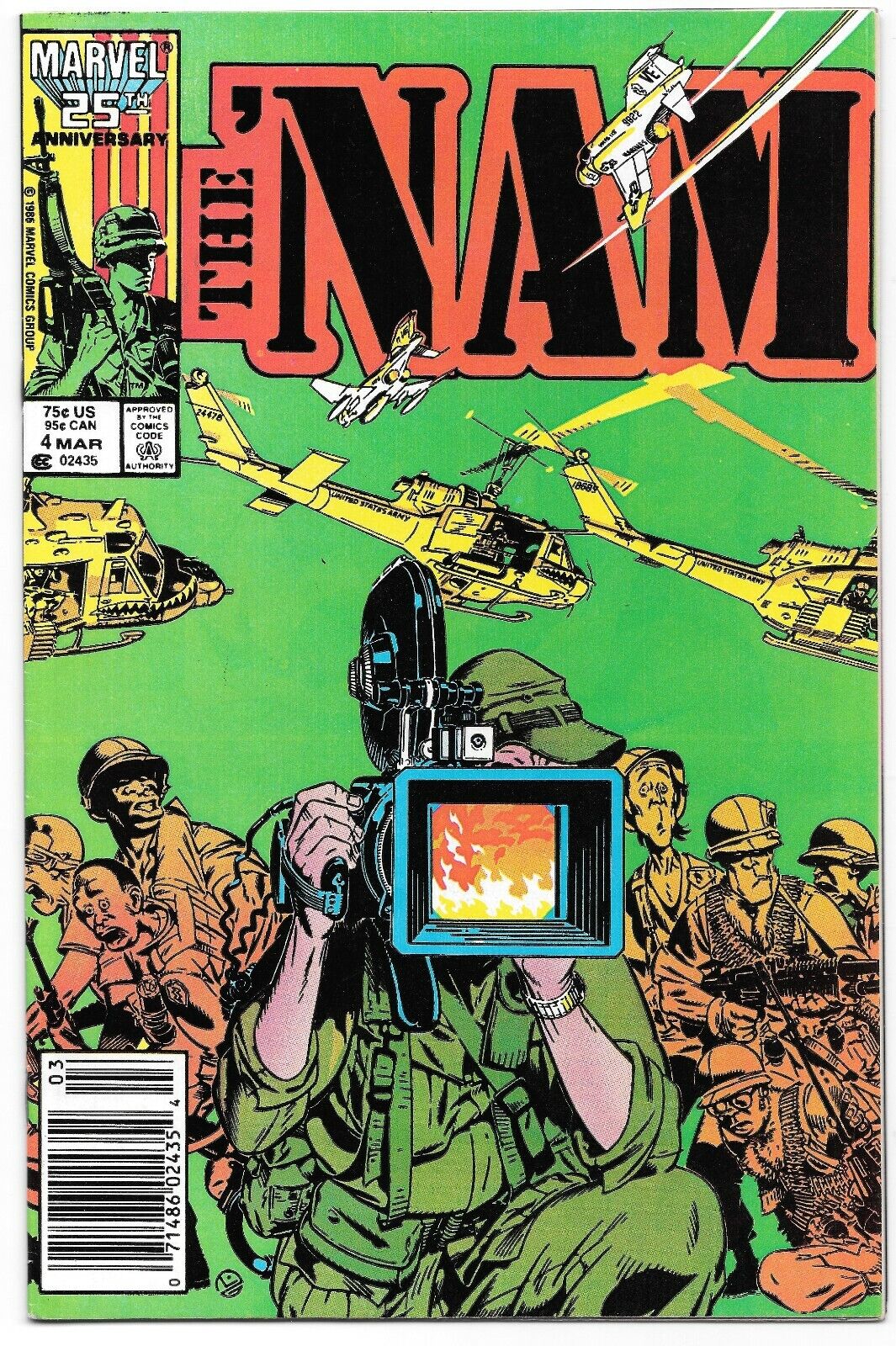 The \'Nam #4 (03/1987) Marvel Comics Key Series 