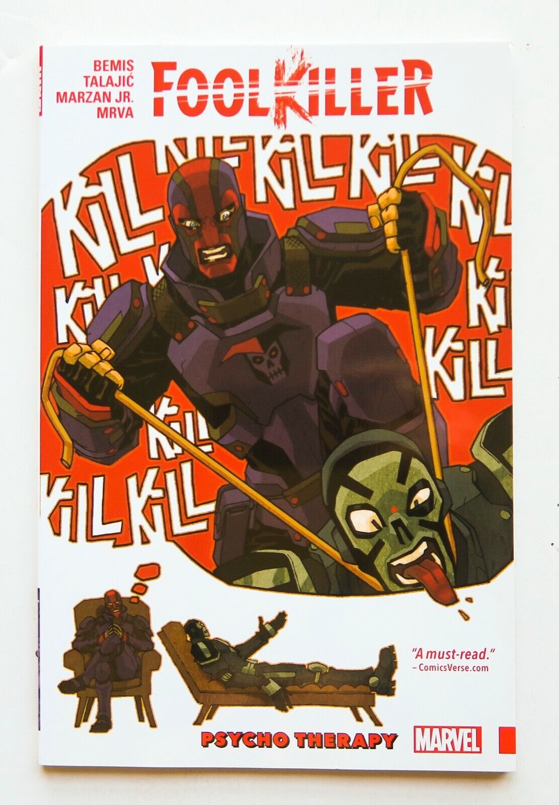 Foolkiller Psycho Therapy Marvel Graphic Novel Comic Book