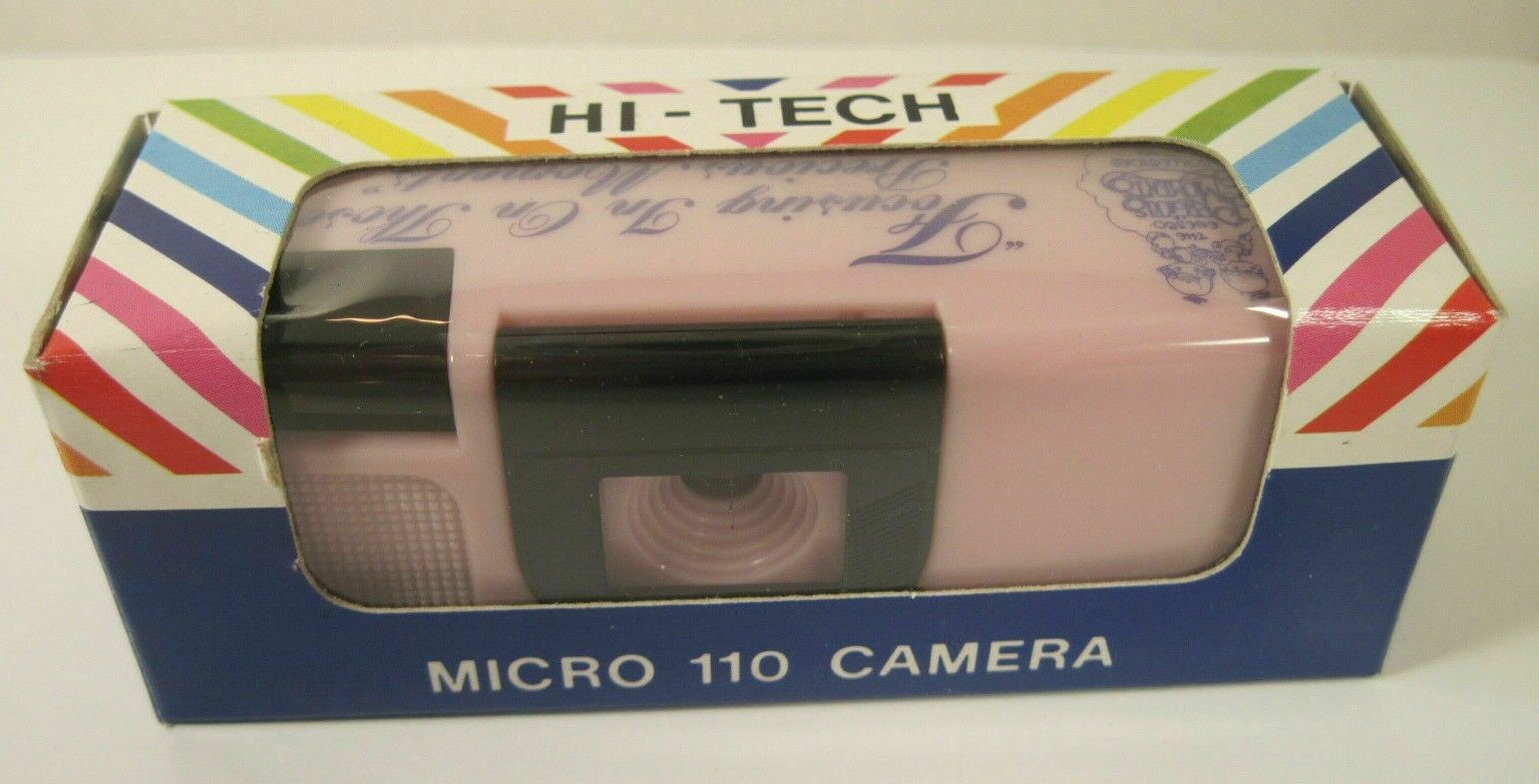 Vintage 1997 Pink HI-TECH Micro 110 Camera Precious Moments (Collectors Club) 