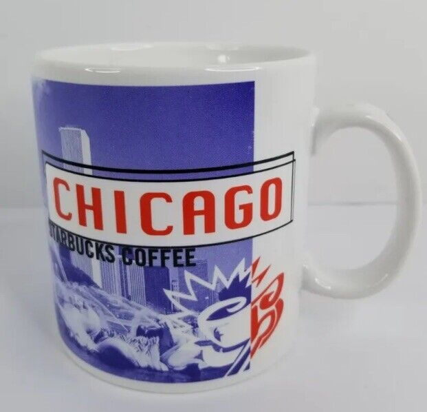 Vintage 1999 Starbucks Coffee Jumbo 20 oz Mug Collectible Chicago, IL