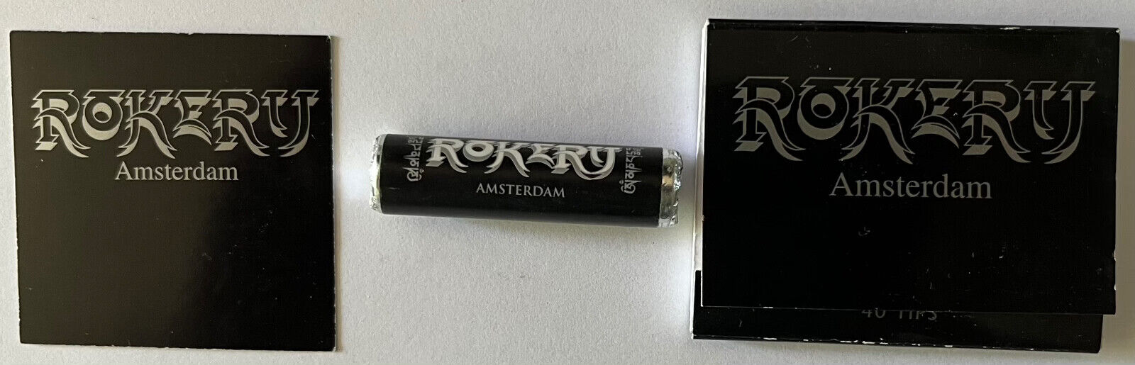 Rokerij Coffeeshop Amsterdam vintage marijuana tips mints card lot hash cannabis