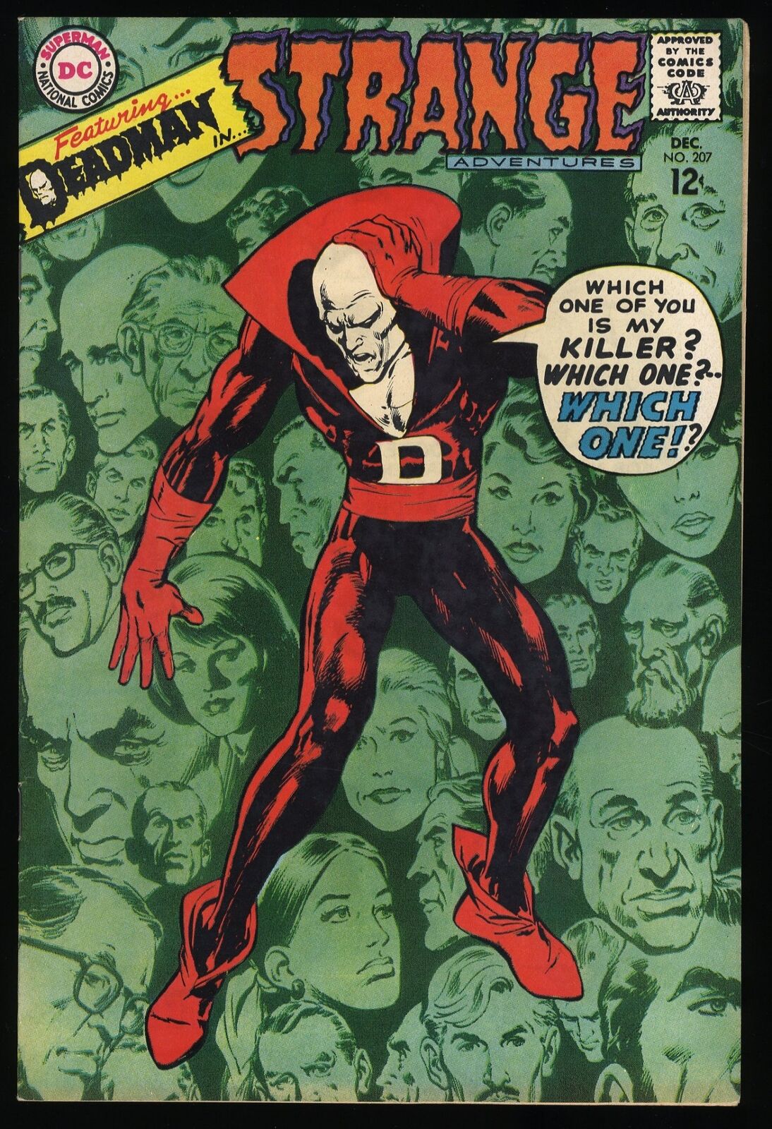 Strange Adventures #207 VF+ 8.5 Deadman Appearance DC Comics 1967