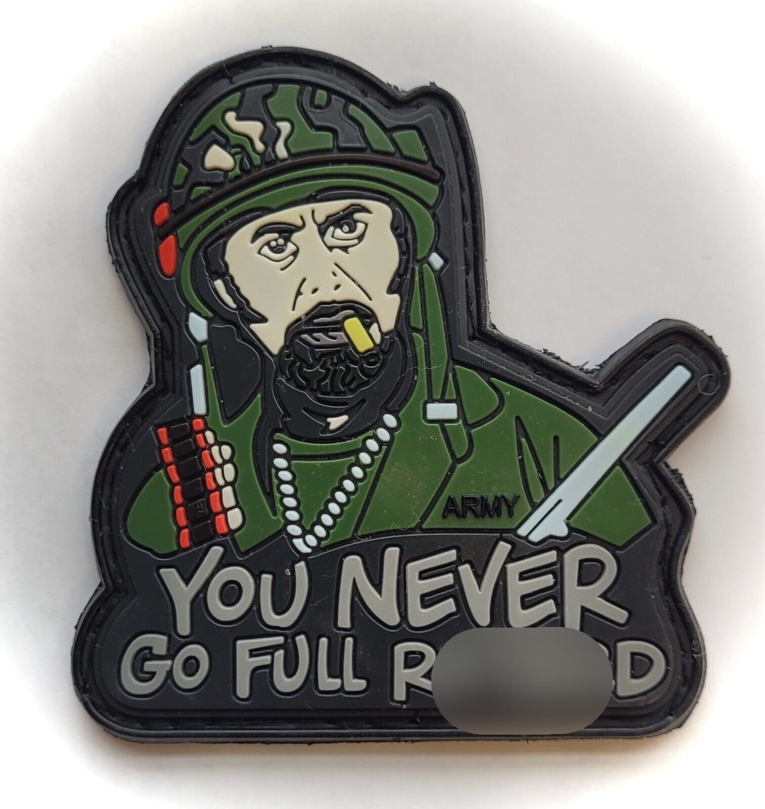 Tropical Thunder Funny Inspired Tactical Patch [3D-PVC Rubber]