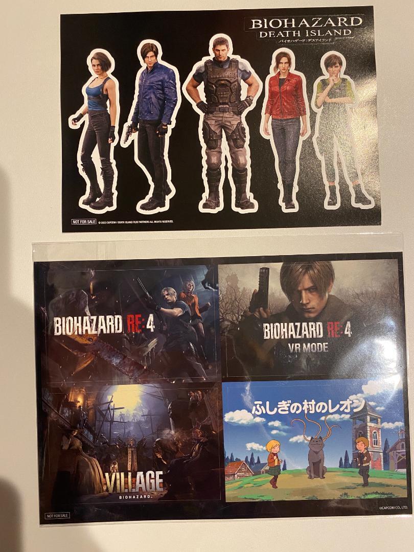 Biohazard Resident Evil Tgs2023 Limited Sticker