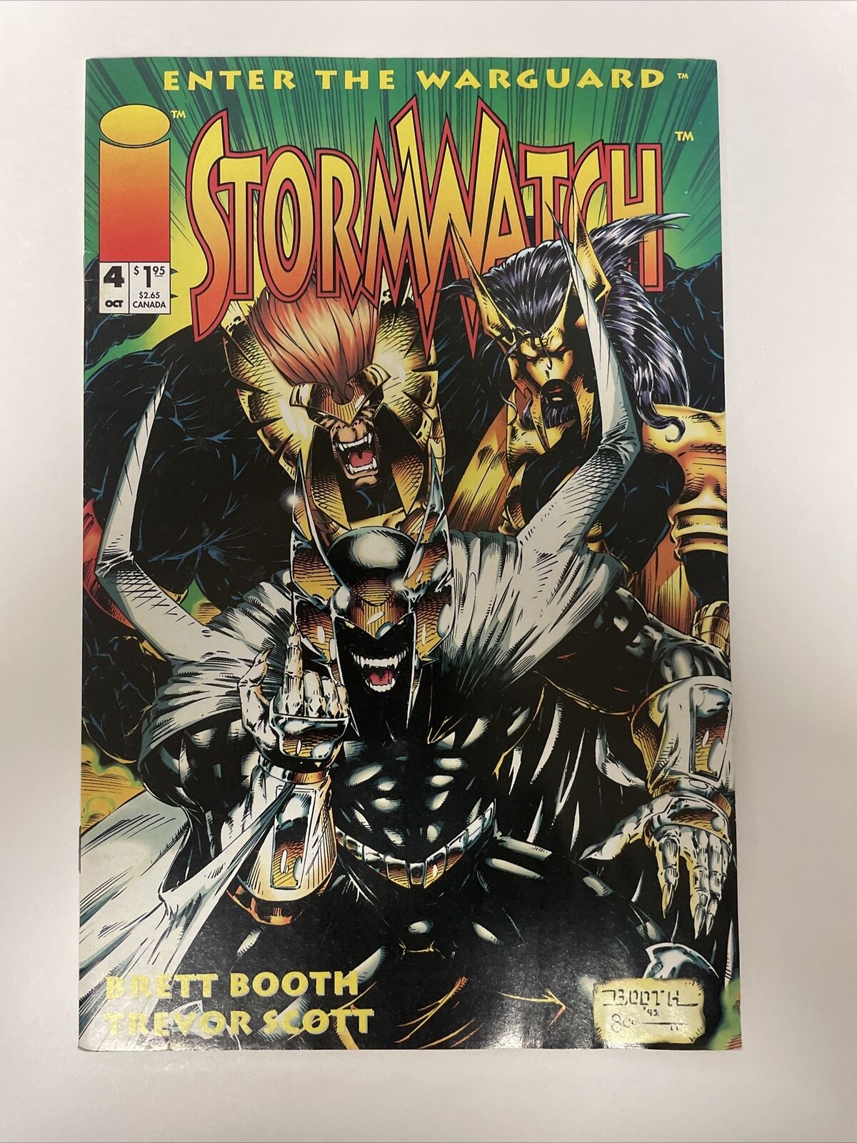 Stormwatch #4 Oct. 1993 Image Comics