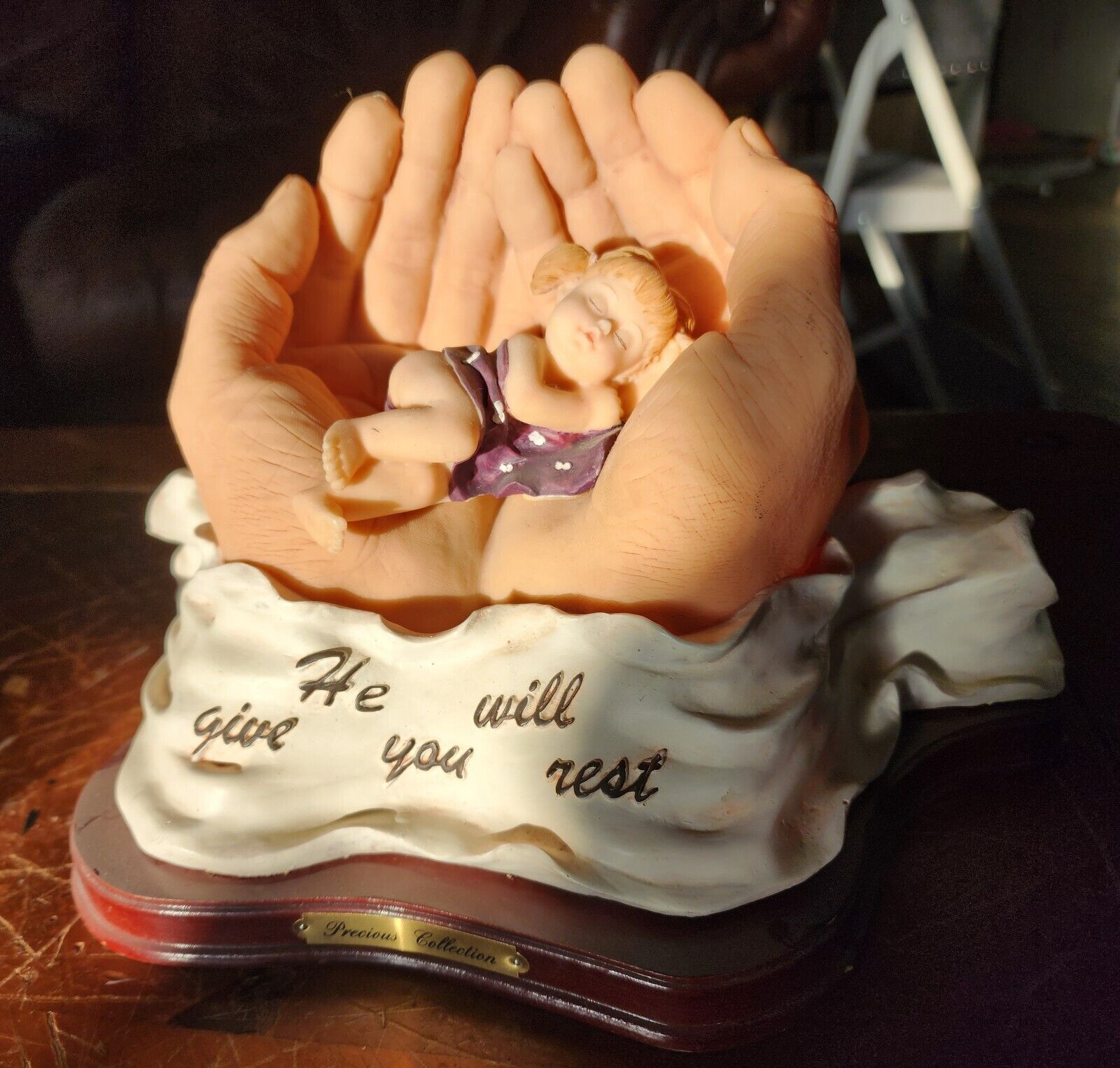 Precious Collection Praying Hands and he will give you the rest Plus Bonus