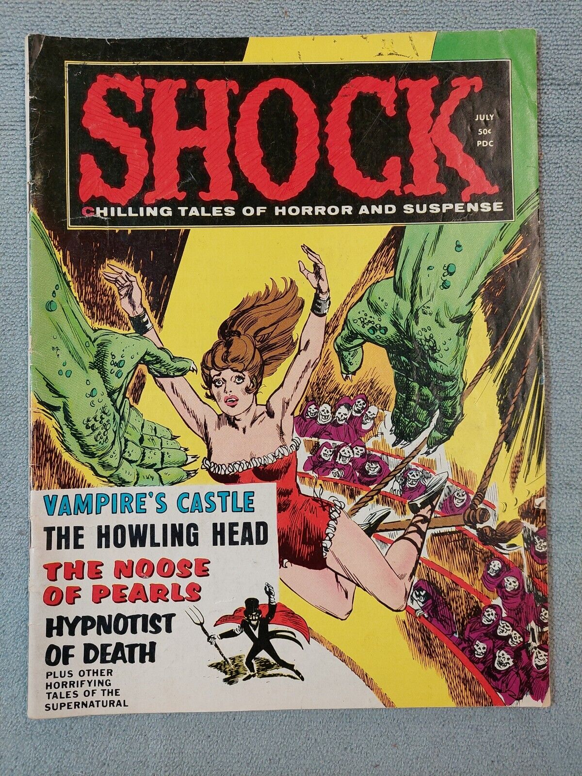 Shock Volume 1 # 8         Stanley Publications  1970