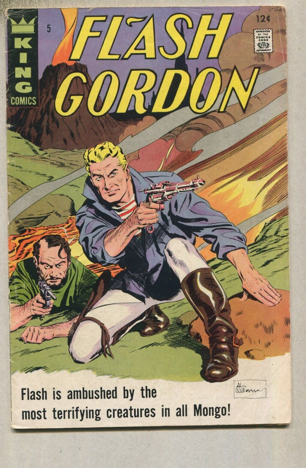 Flash Gordon #5 VG+  Flash Is Ambushed  King Comics SA