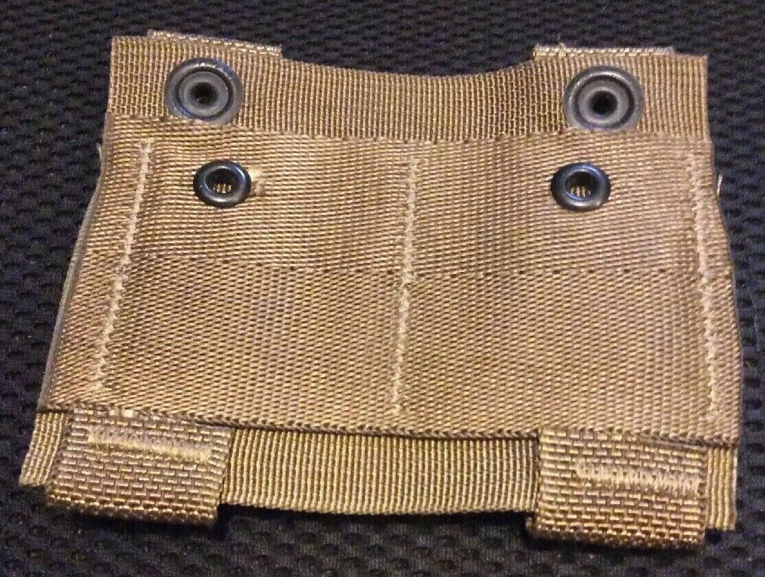 Lot of Two (2) USGI Universal ALICE Clip to MOLLE II Adapter Coyote