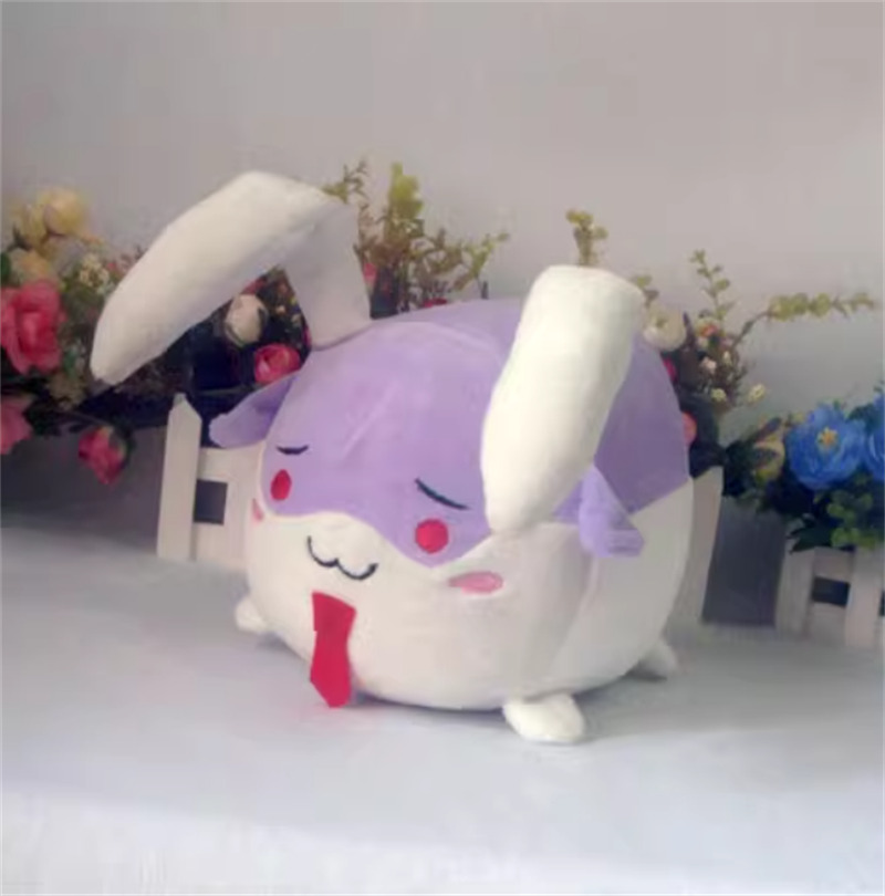 Anime TouHou Project Reisen Udongein Inaba Cosplay 36cm Plush Doll Toy Gift 