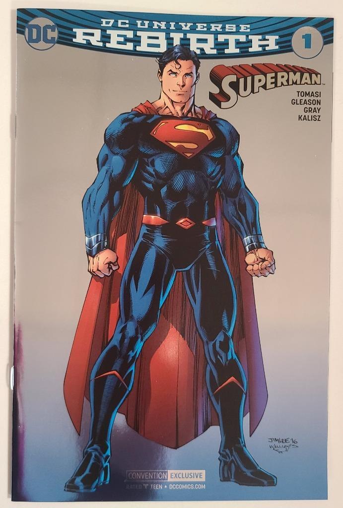 DC Universe Rebirth Superman #1 Comic Book NM Holographic Cover