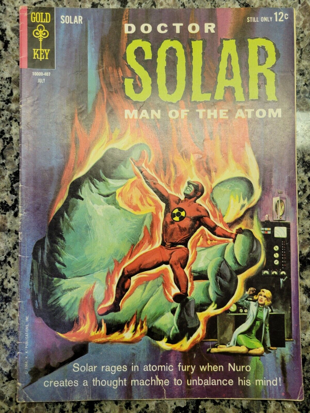 DOCTOR SOLAR MAN OF THE ATOM #8, FN (6.0), 1964, \