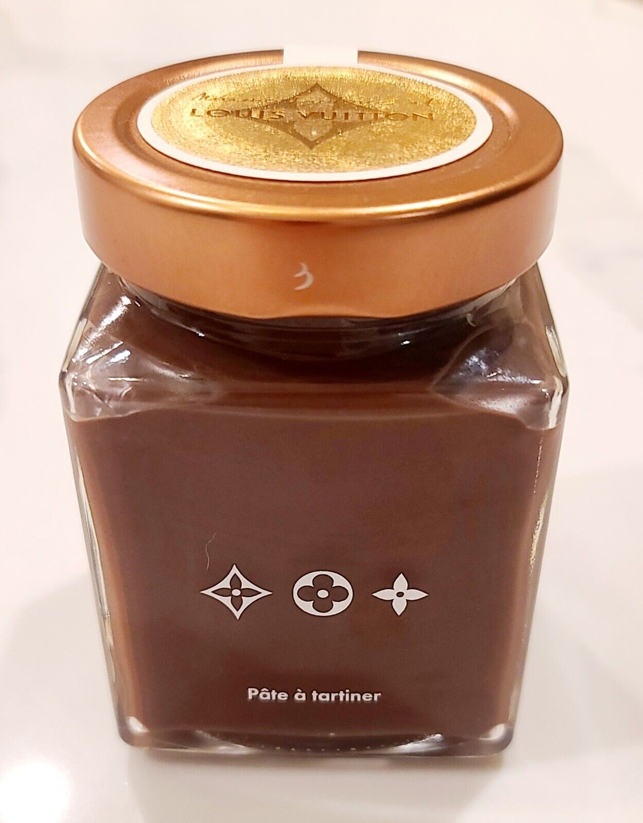 Louis Vuitton Jar Hazelnut Chocolate and Vanilla Spread 11.64 oz. 330g France